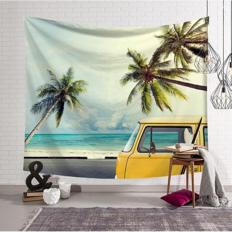 Santorini Greece Scenery Tapes - Wall Scroll Tapestry review and price