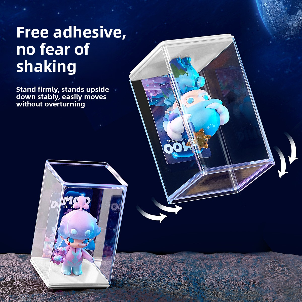 Stackable Dust‑Proof Figure Di - Figure Display Box review and price