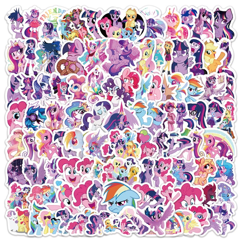100pcs Cartoon My Little Ponys - Anime Merchandise Usa review and price