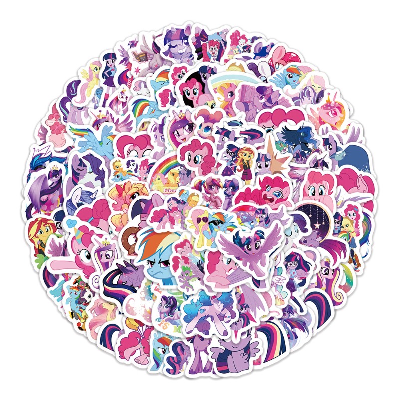 100pcs Cartoon My Little Ponys - Anime Merchandise Usa review and price