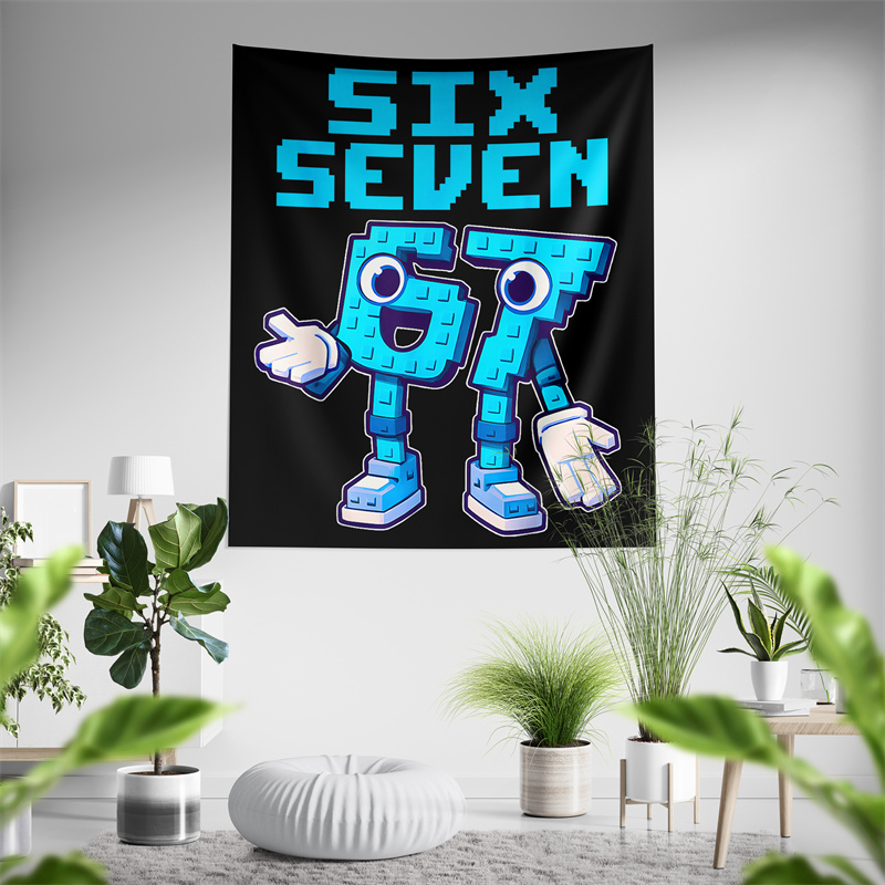 Aertemisi Six Seven Italian Br - Wall Scroll Tapestry review and price