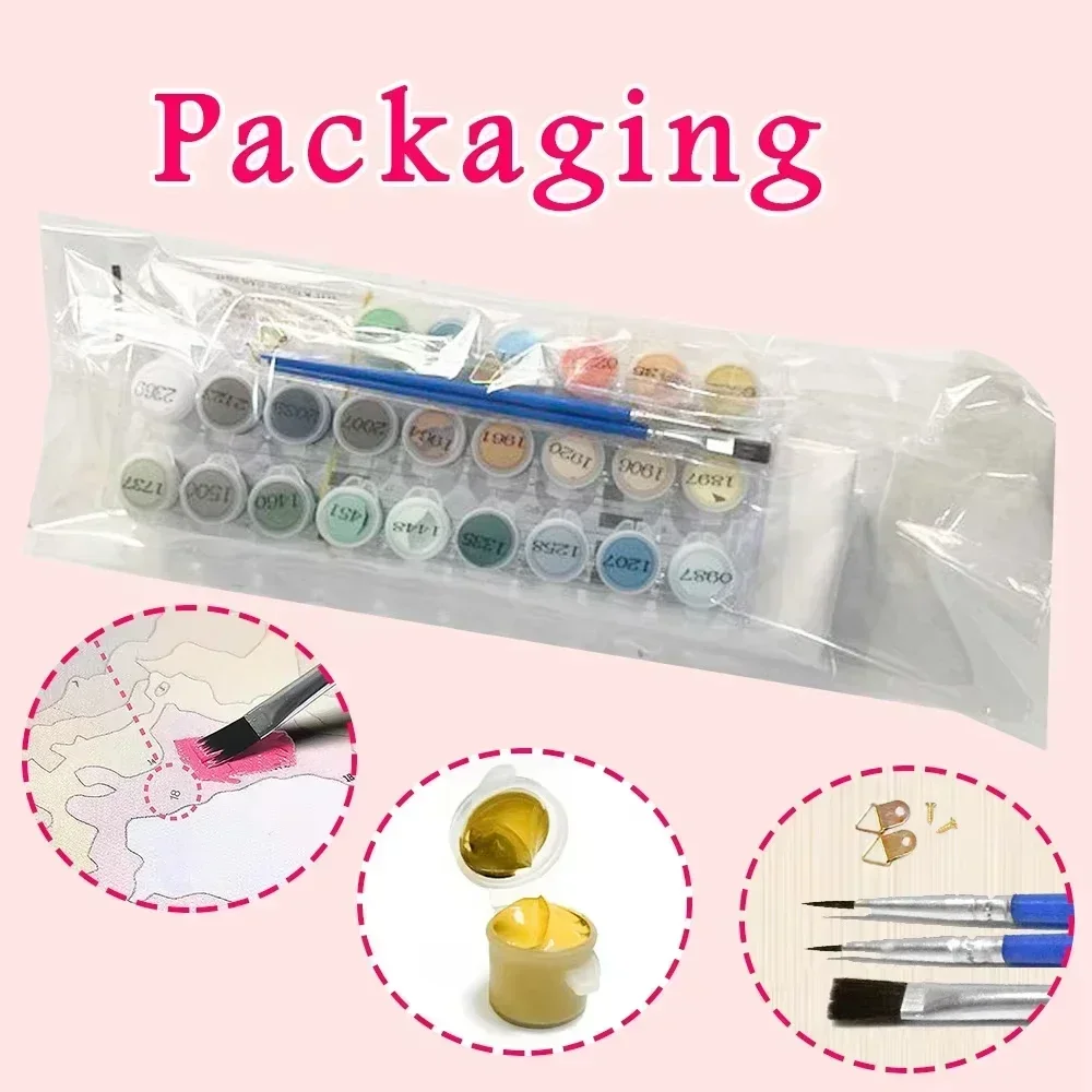 DIY Oil Painting By Numbers An - Frieren Anime Merchandise review and price