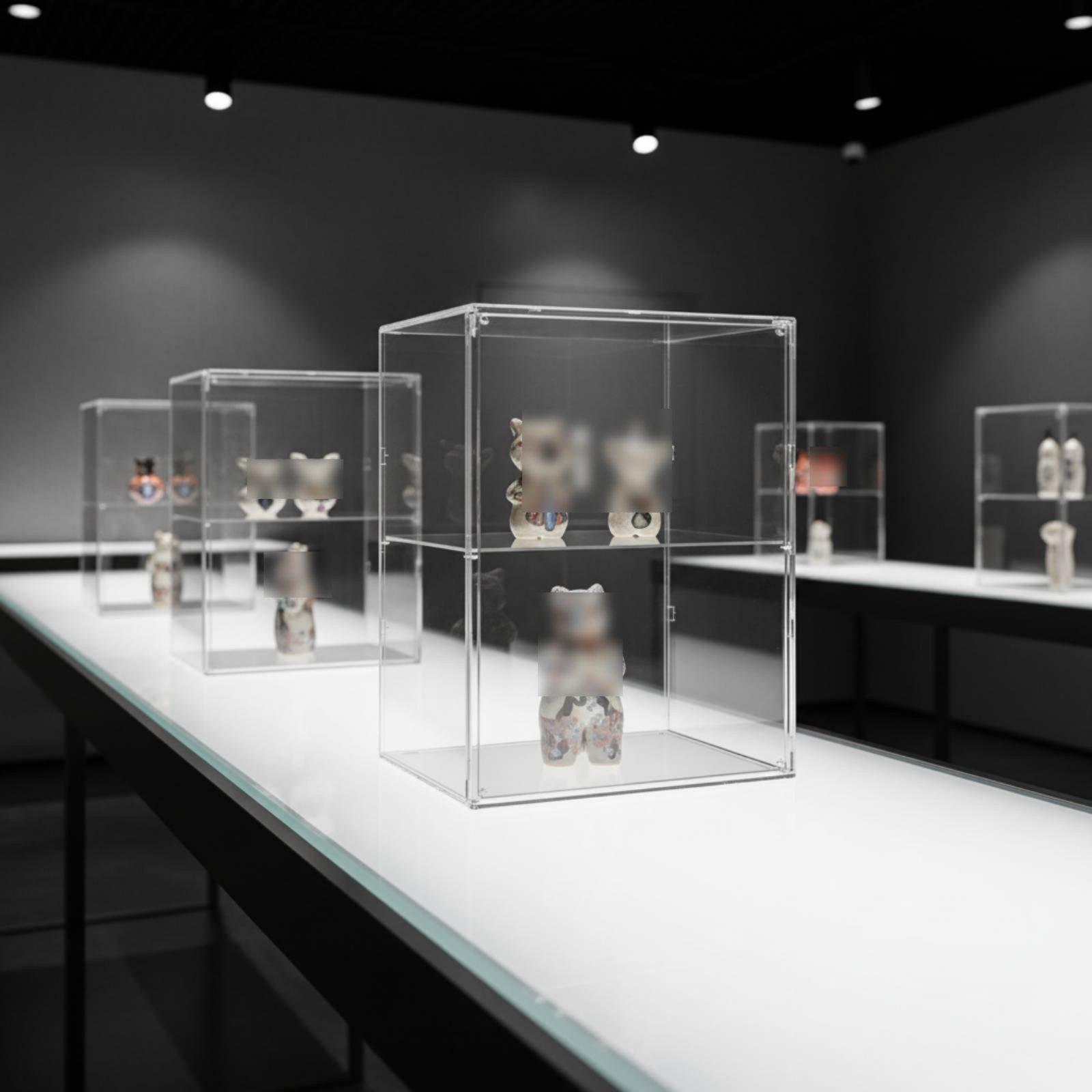 Large Acrylic Look Doll Displa - Figure Display Box review and price